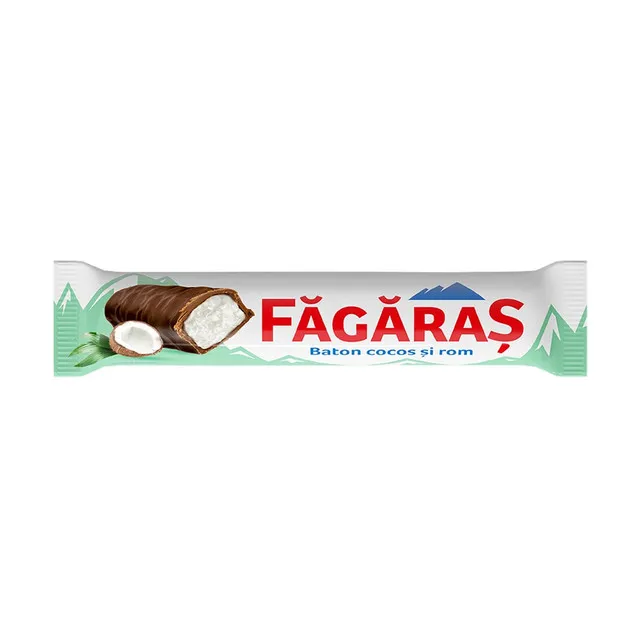Baton ciocolata cocos si rom picture
