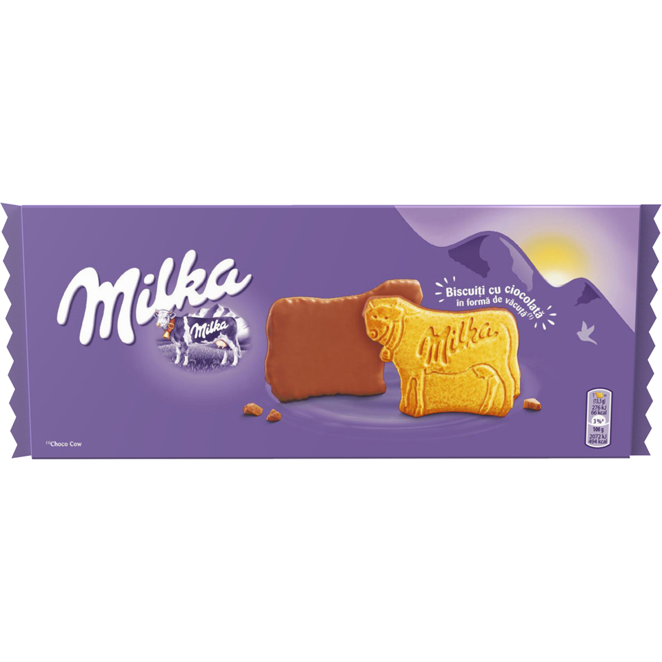 Biscuiti glazurati choco cow picture