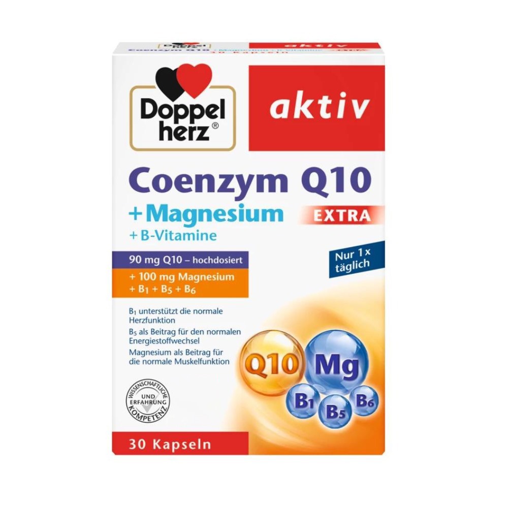 Coenzima q10 extra + magneziu picture