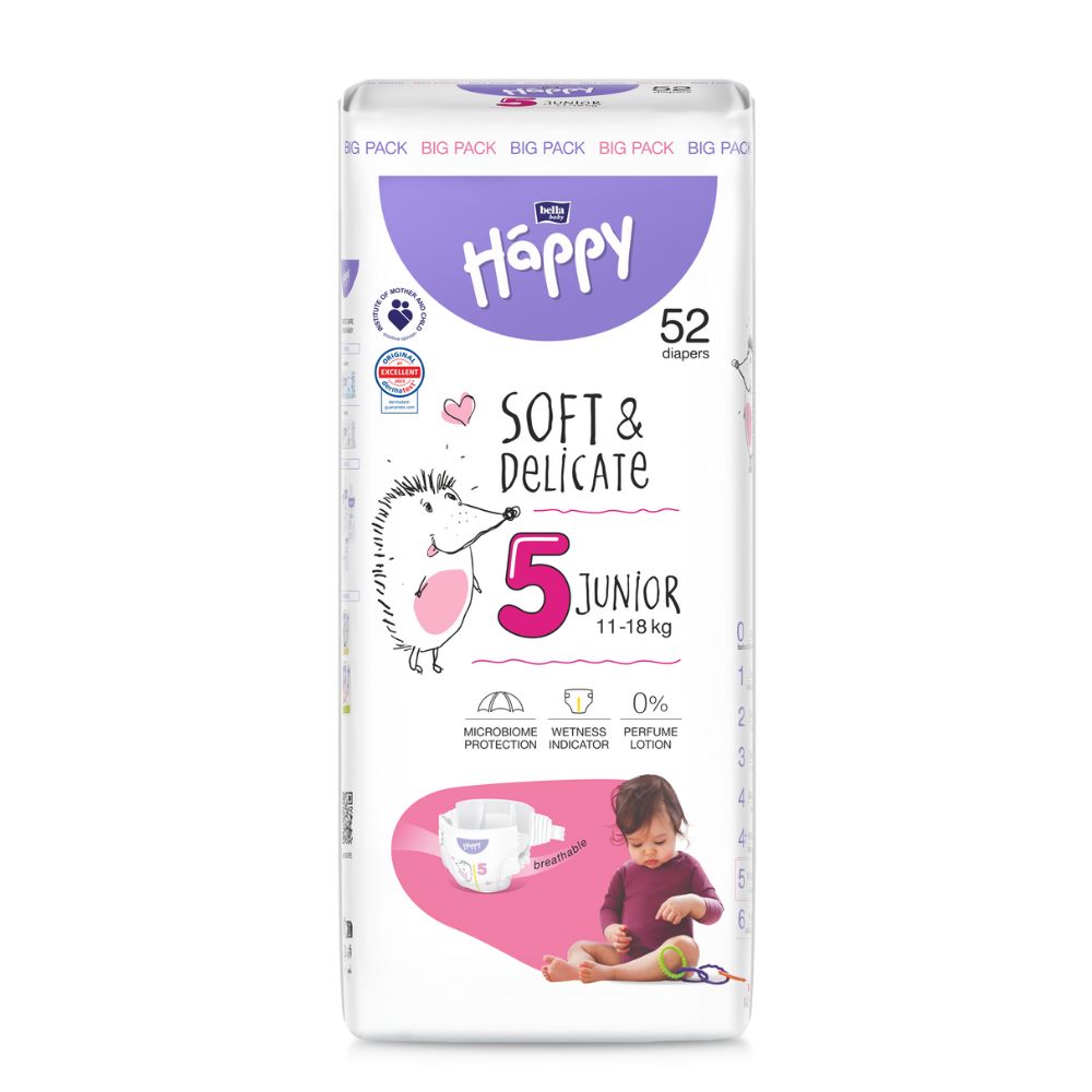 Scutece bebe soft & delicate junior 5 picture