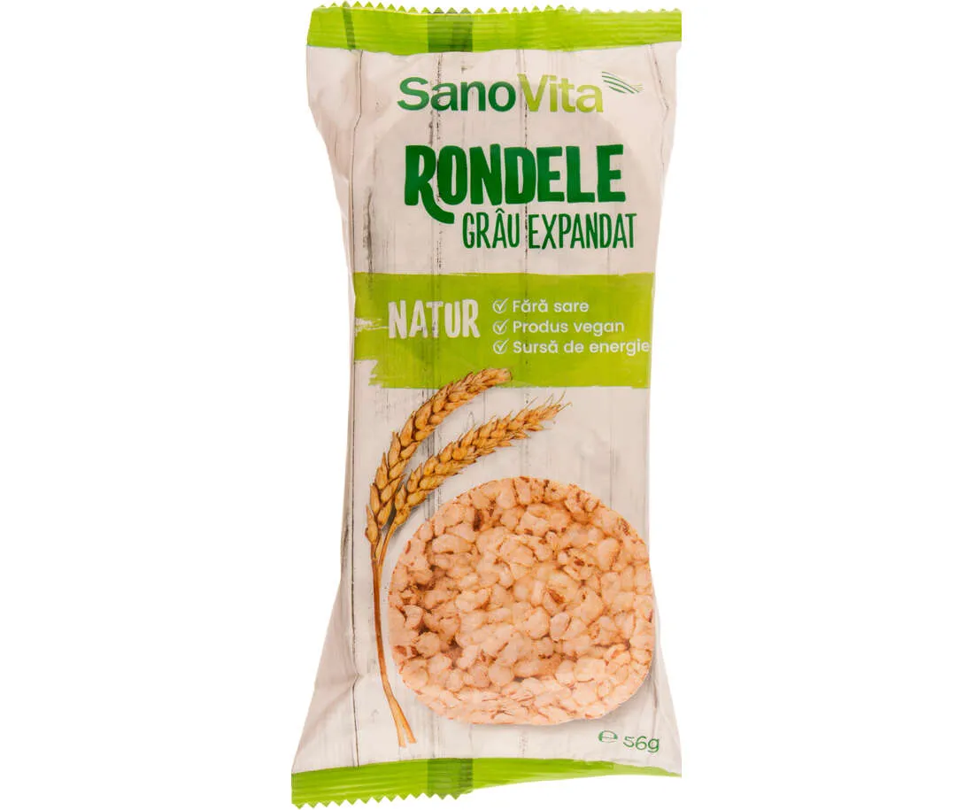 Rondele din grau expandat natur picture