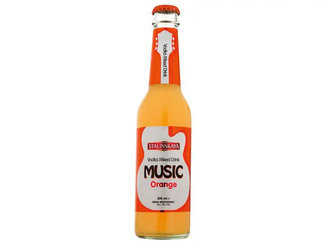 Bautura slab alcoolizata music orange picture