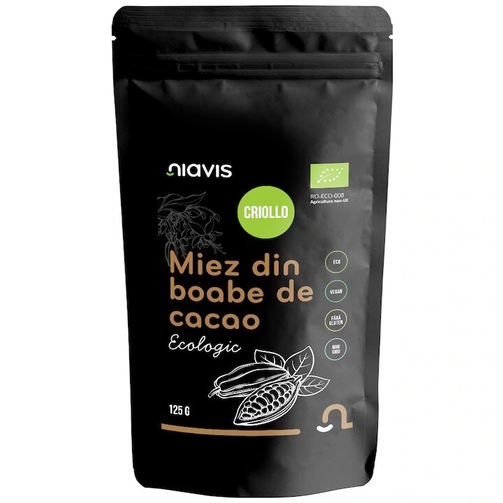 Miez din boabe de cacao ecologice bio picture