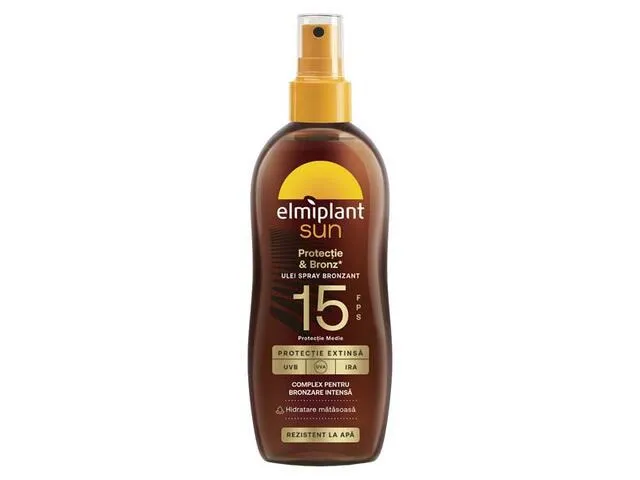 Ulei autobronzant cu protectie solara  sun, spf 15 picture