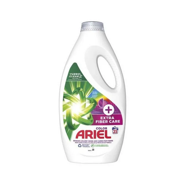 Detergent automat gel turbo clean +extra fiber care color picture
