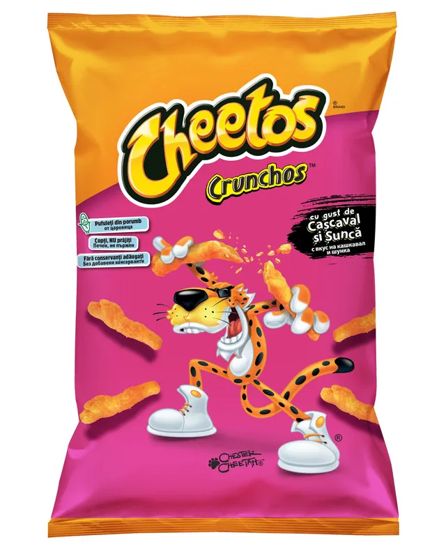 Pufuleti cu gust de cascaval si sunca  crunchos picture