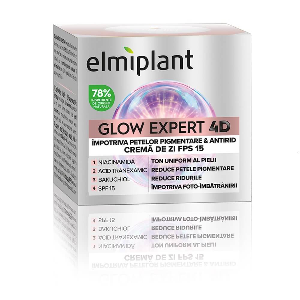 Crema de zi impotriva petelor pigmentare si antirid glow expert 4d picture
