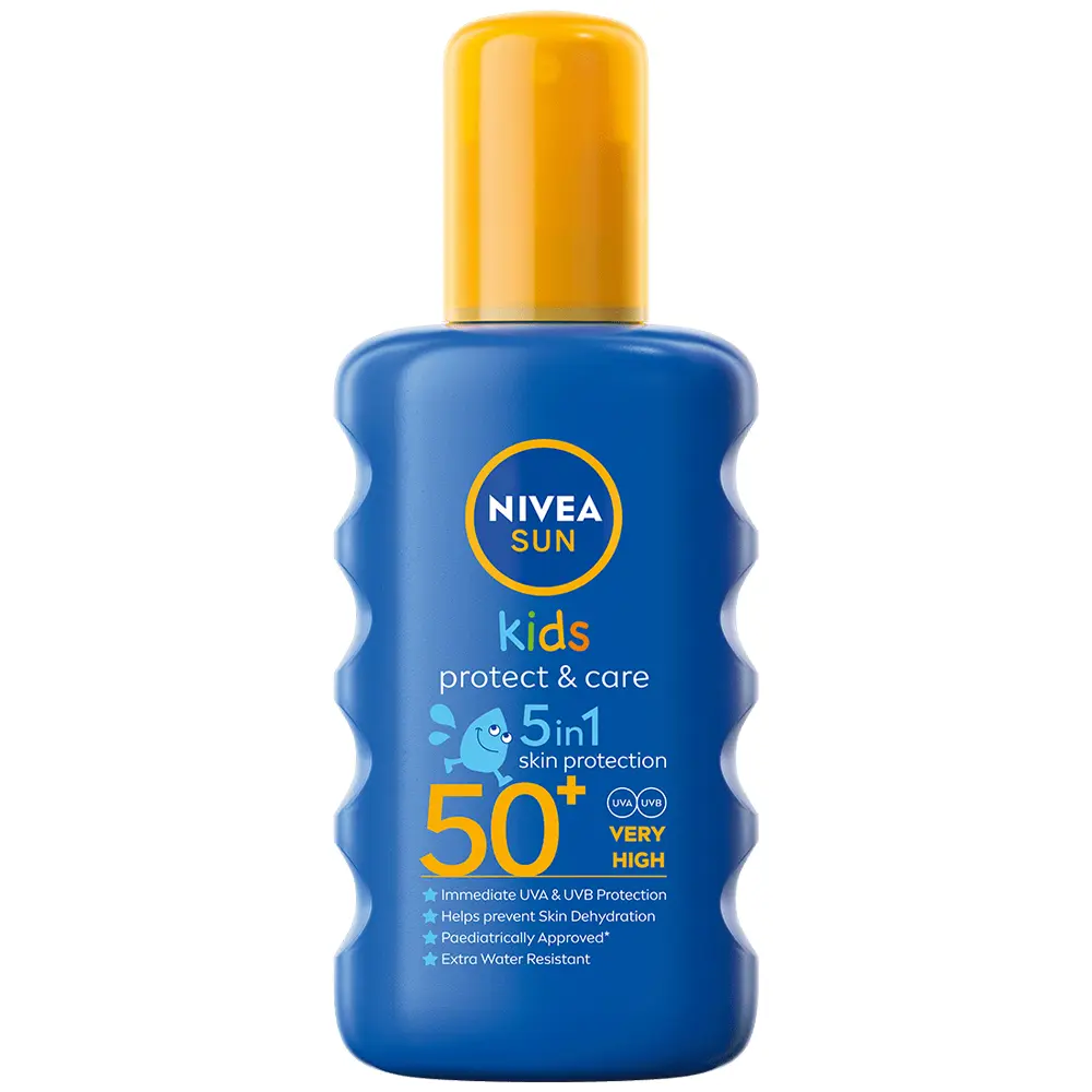 Spray protectie solara copii spf50+ protect & care colorat picture