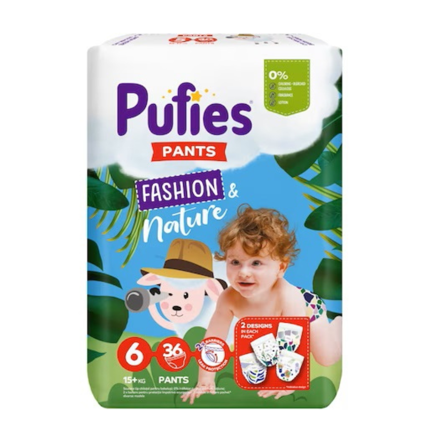 Scutece bebe fashion & nature pants 6 picture