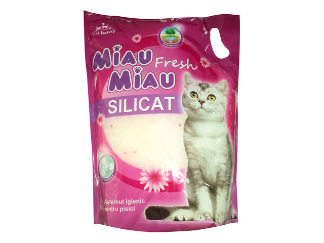 Asternut igienic pentru pisici silicat fresh picture