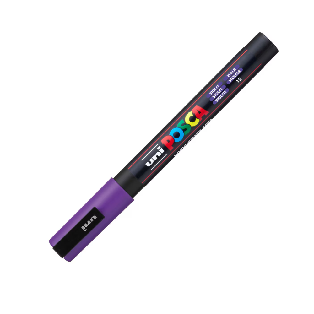 Marker acrilic pc-3m fine, violet 12 picture