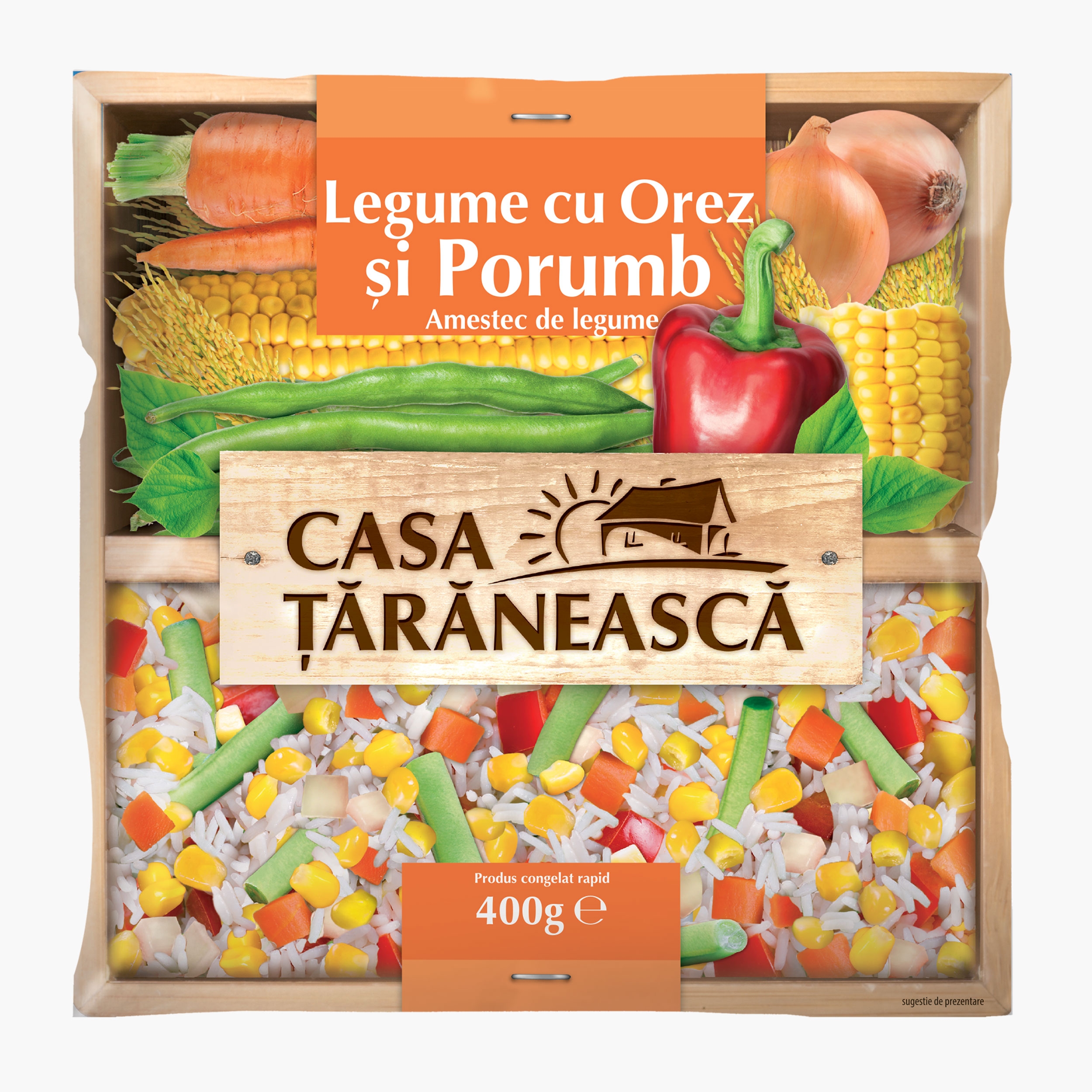 Amestec legume congelate cu orez-porumb picture