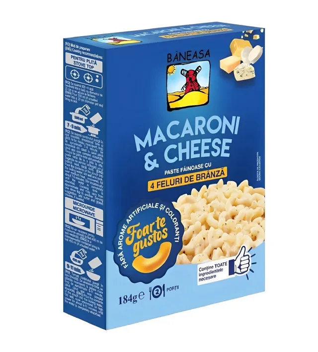 Paste mac & cheese 4 feluri de branza picture