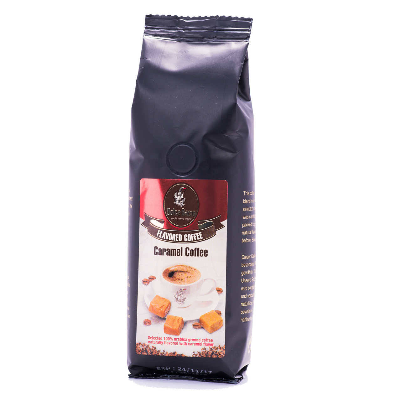 Cafea macinata caramel picture
