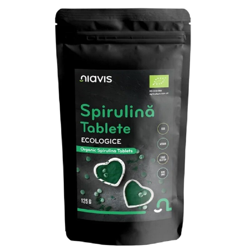 Spirulina tablete ecologice bio picture