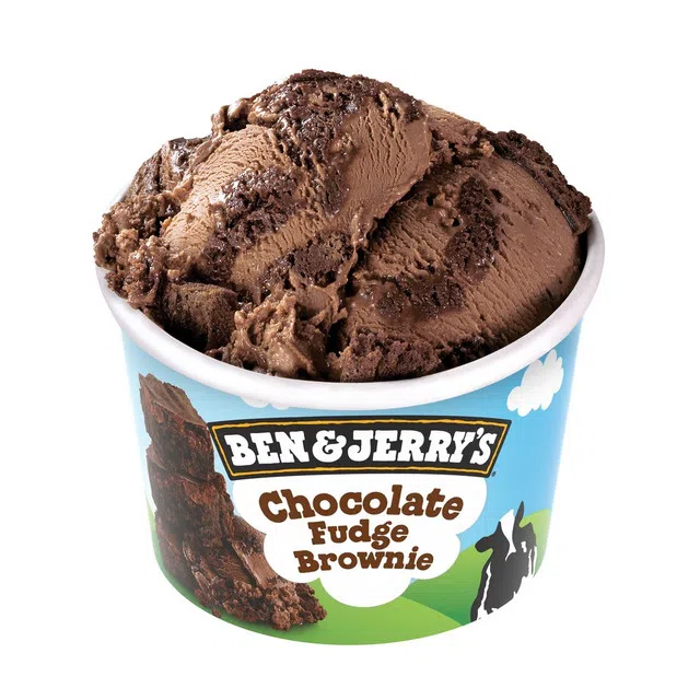 Inghetata pahar chocolate fudge brownie picture