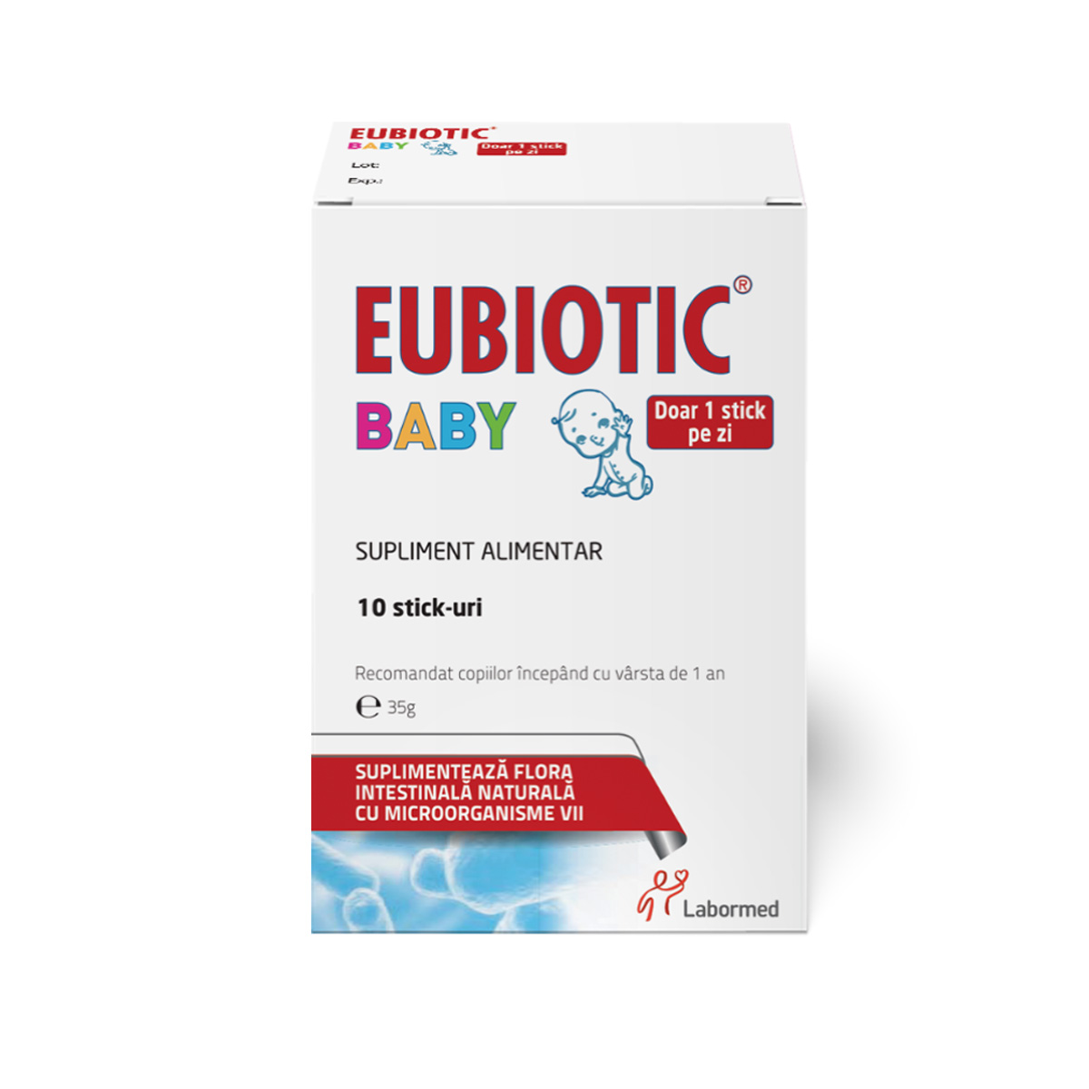 Probiotic bebe stick 1+ picture
