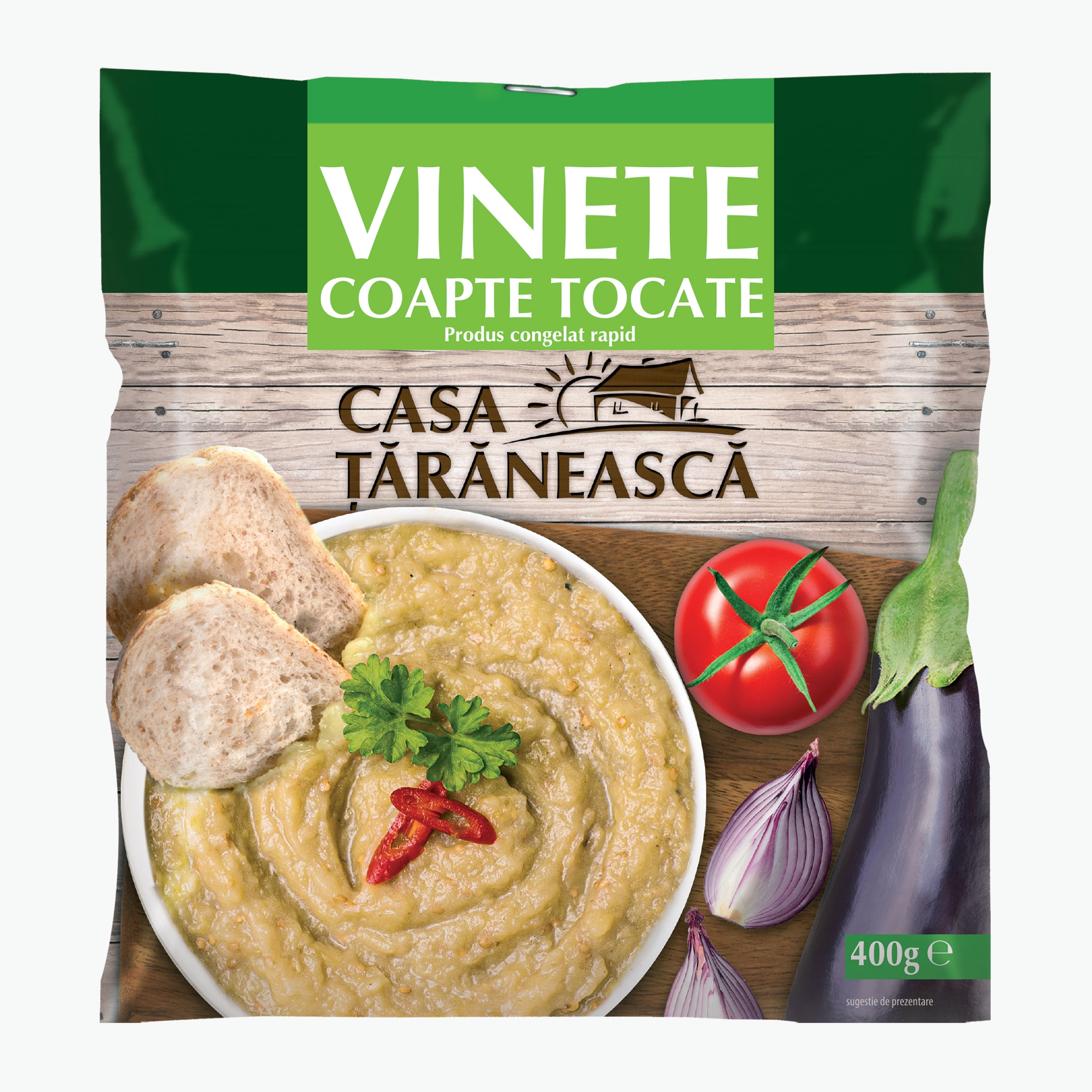 Vinete coapte tocate congelate picture