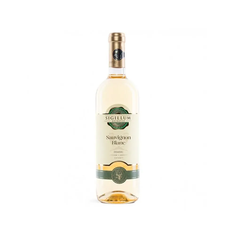 Vin alb feteasca regala-sauvignon blanc demidulce picture