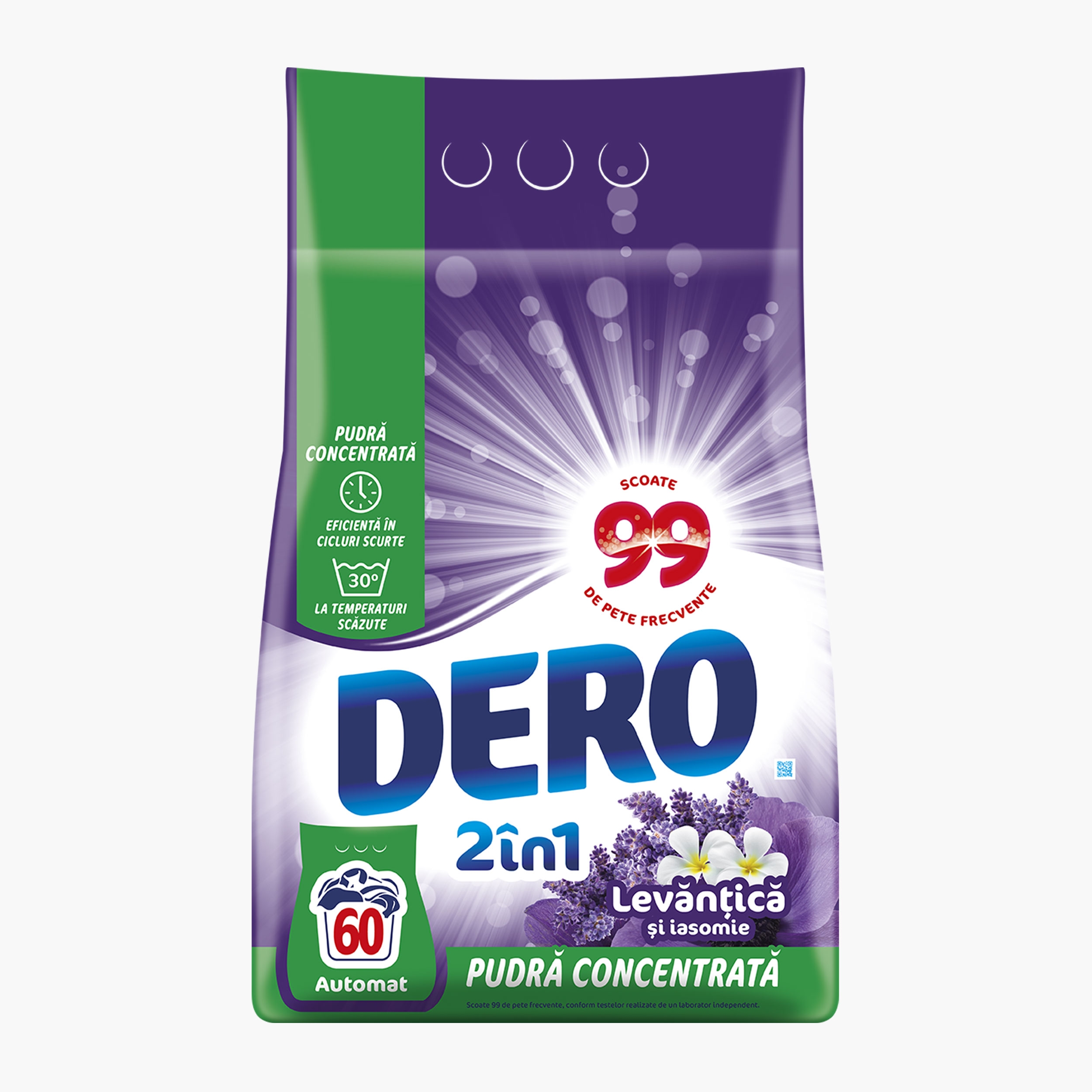 Detergent pentru rufe 2 in 1 pudra concentrata levantica si iasomie picture