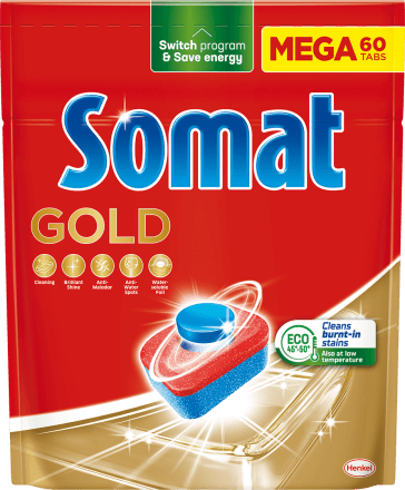 Detergent tablete gold picture
