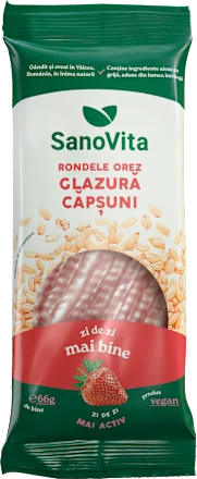 Rondele orez cu glazura de capsuni picture
