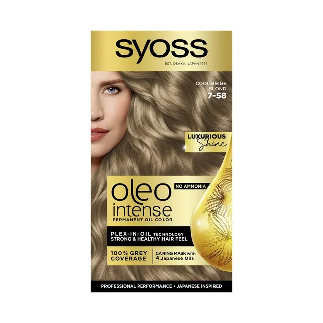 Vopsea de par oleo intense 7-58 cool beige blond picture