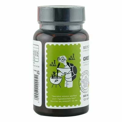 Green detox (500 mg) supliment alimentar ecologic, 120 tablete () picture