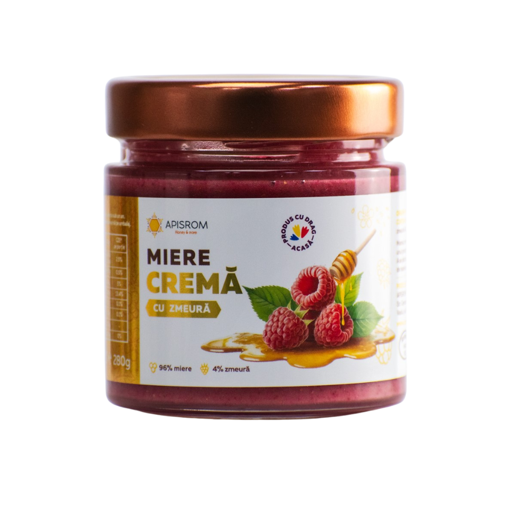Miere crema cu zmeura picture
