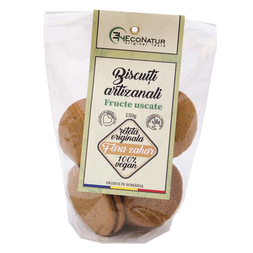 Biscuiti artizanali cu fructe uscate fara zahar picture
