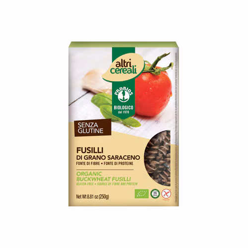 Paste fusilli din hrisca fara gluten picture