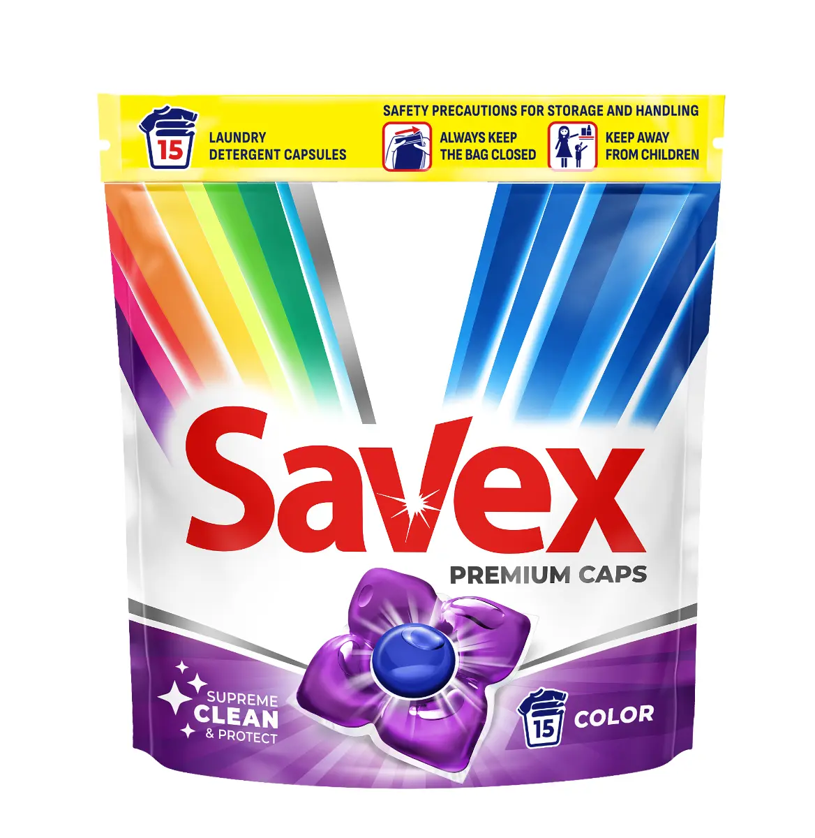 Detergent automat gel capsule super color picture