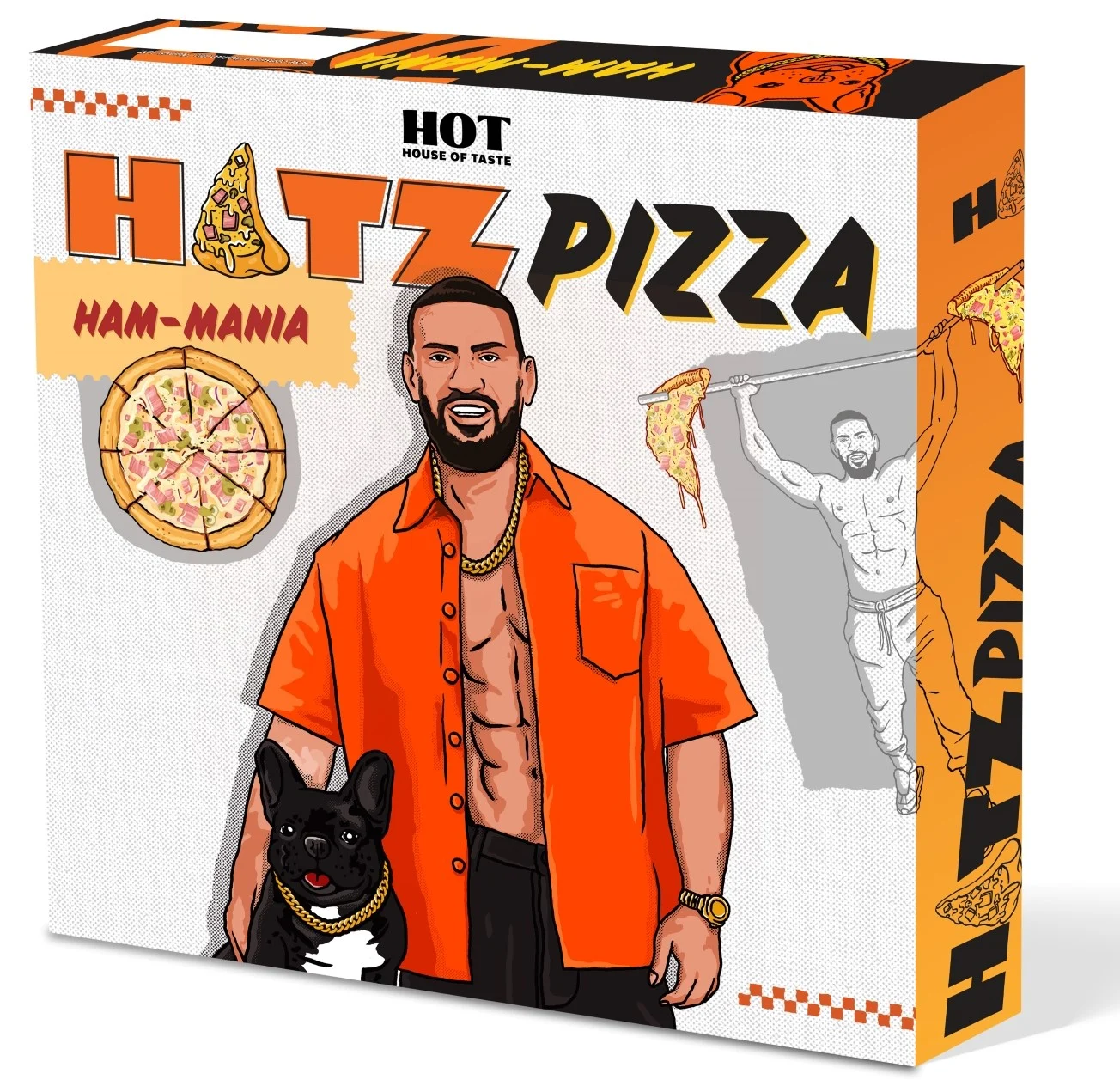 Pizza congelata ham-mania picture