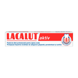 Pasta de dinti medicinala activ, lacalut picture