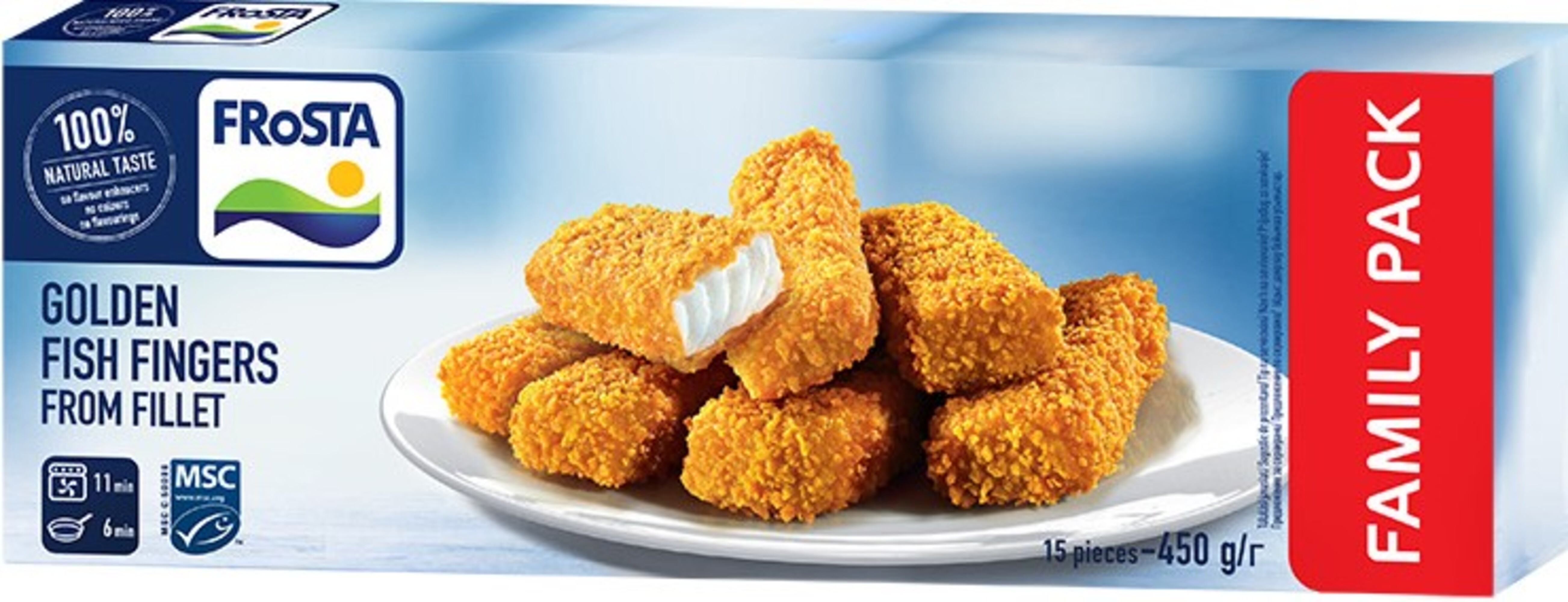 Fish fingers golden congelat picture