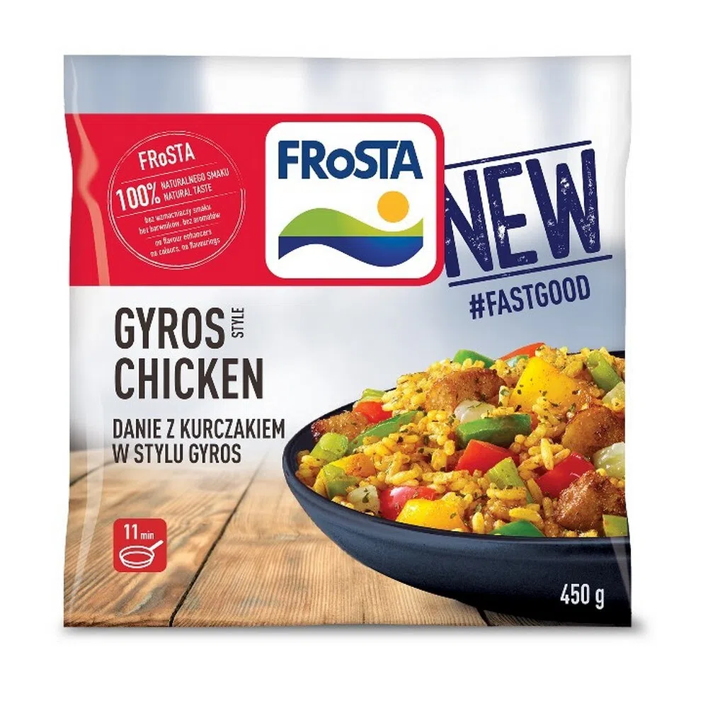 Gyros cu pui congelat ambalat picture