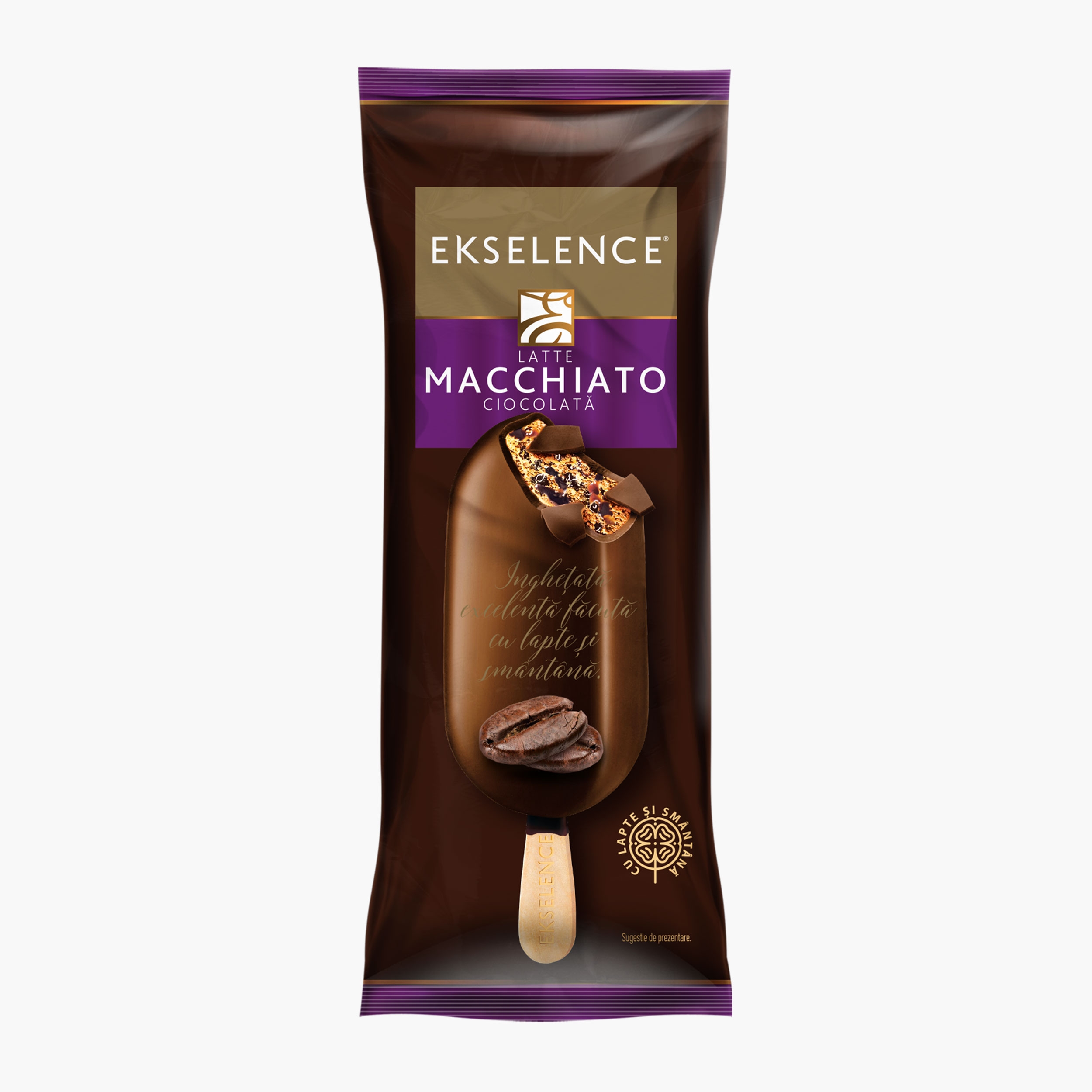 Inghetata pe bat macchiato picture