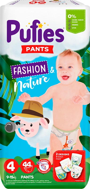 Scutece bebe fashion & nature pants 4 picture