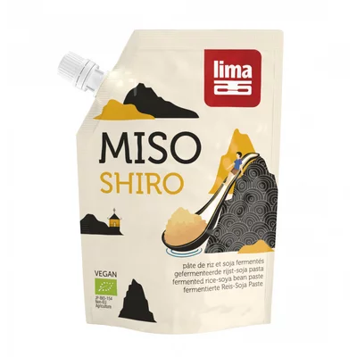 Pasta de soia shiro miso, bio picture