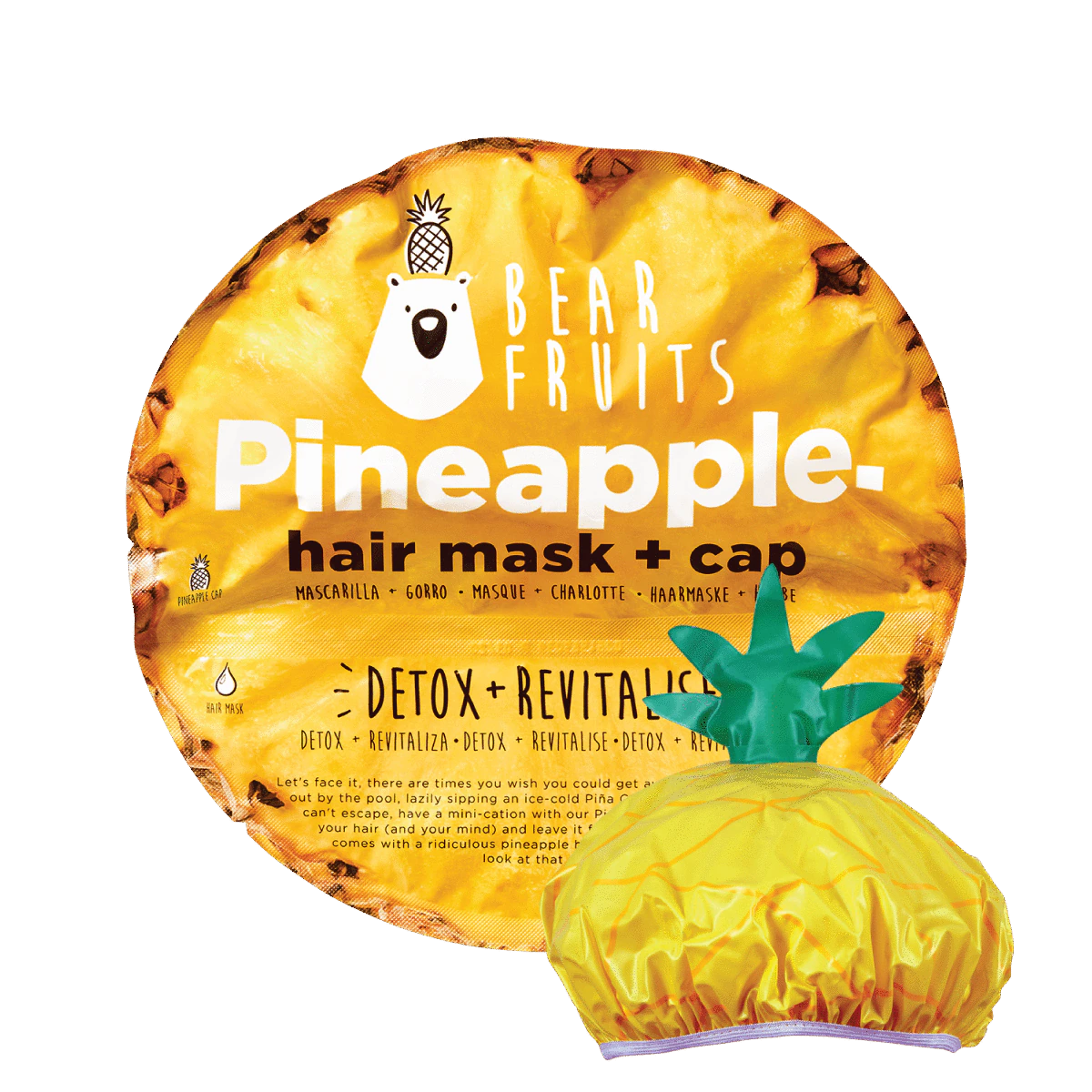 Masca de par detoxifianta ananas picture