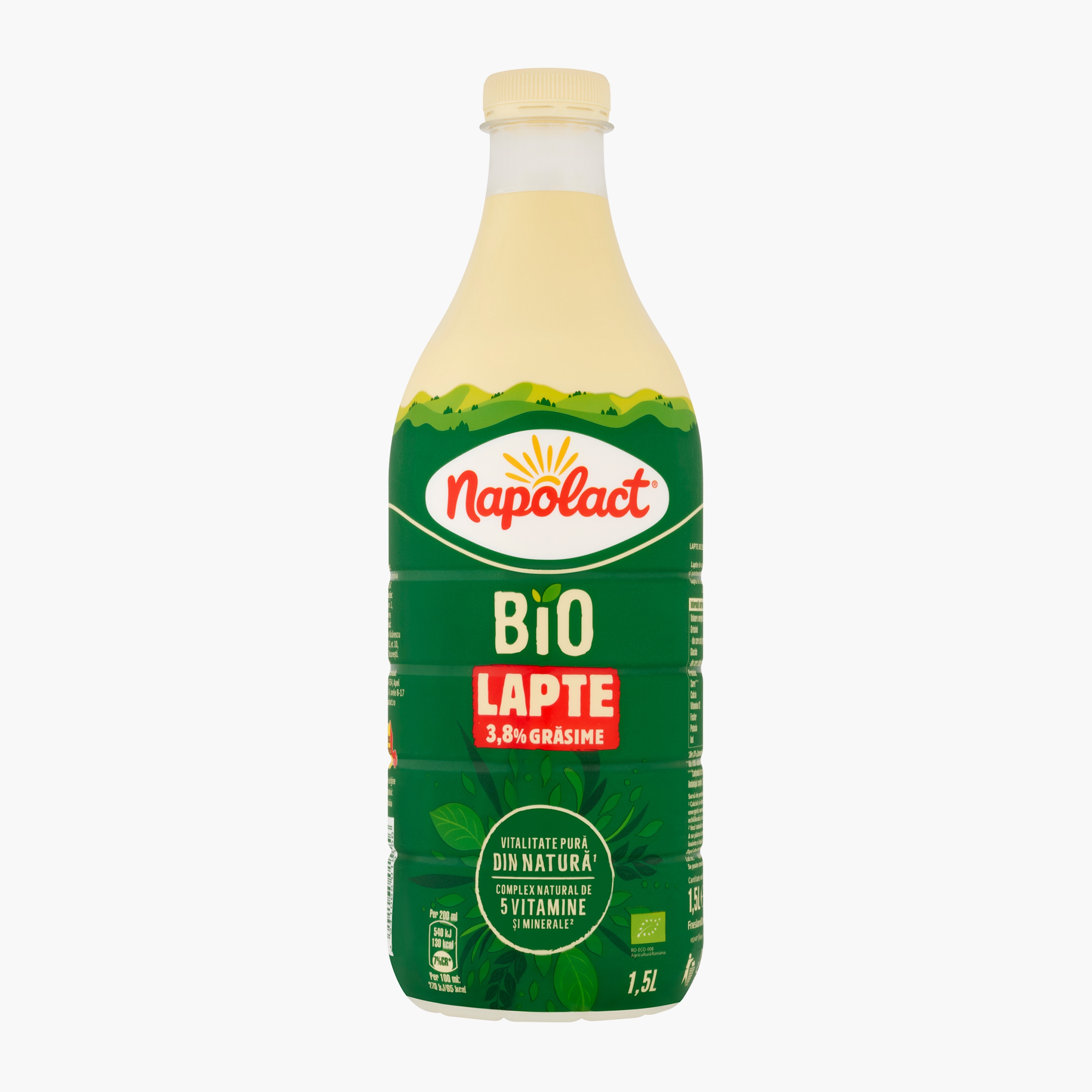 Lapte consum 3.8% grasime bio picture