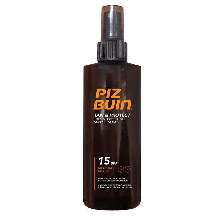 Ulei de corp spray protectie solara tan & protect spf15 picture