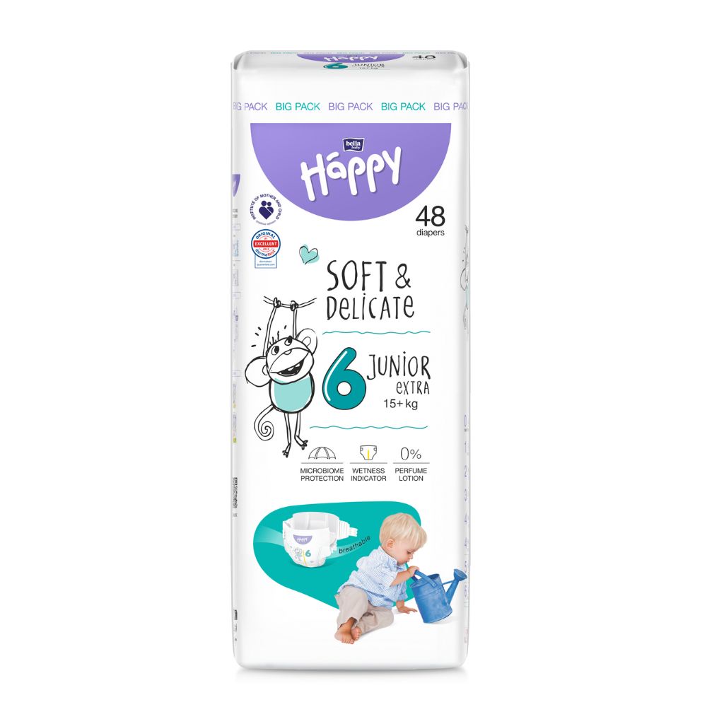Scutece bebe soft & delicate junior extra 6 picture