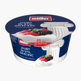 Iaurt grecesc fructe 8% grasime fructe de padure picture
