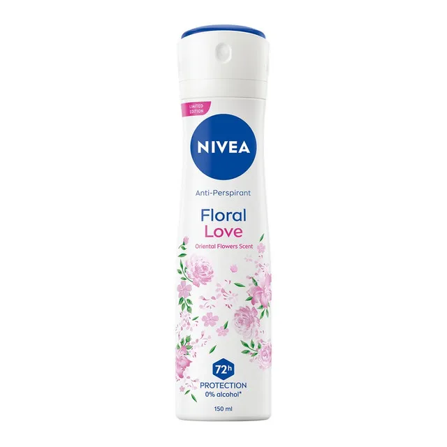 Deodorant spray floral love picture