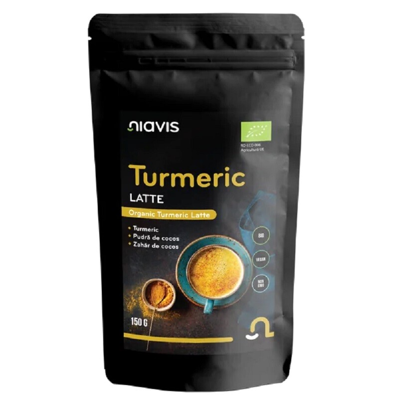 Turmeric latte pulbere ecologica bio picture