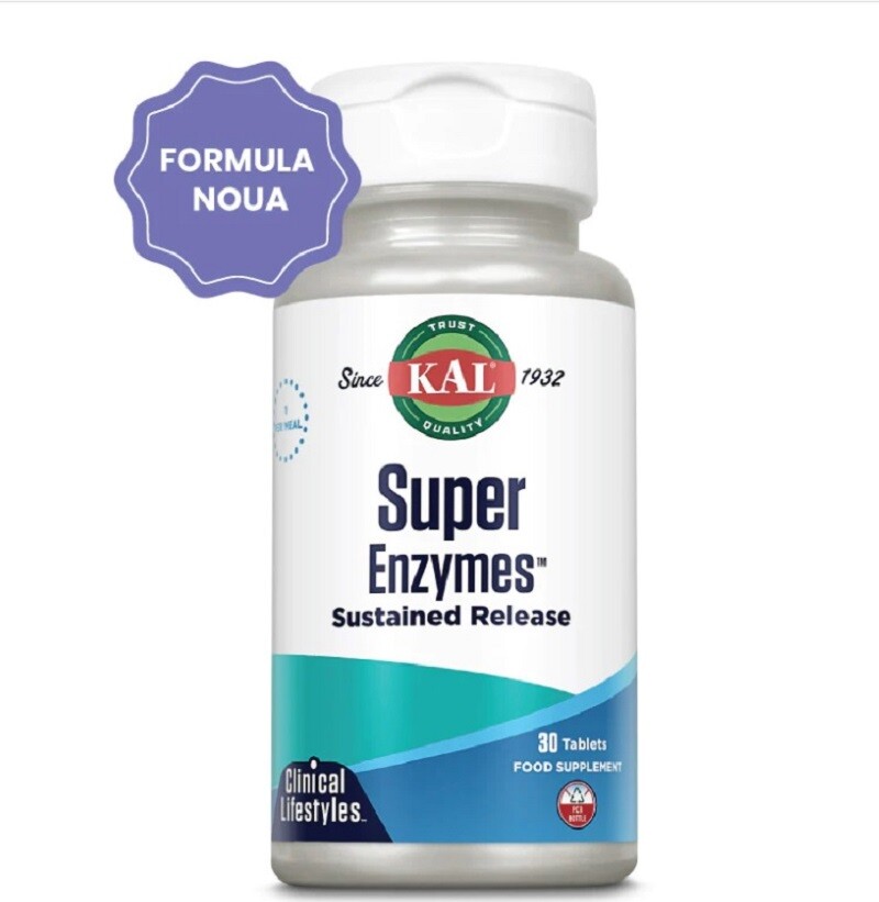 Comprimate digestie super enzymes picture