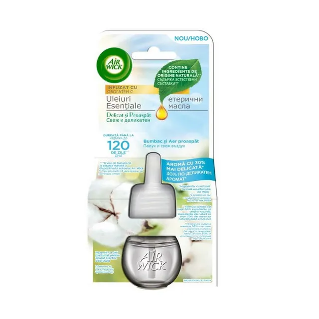 Odorizant electric essential oil bumbac rezerva picture