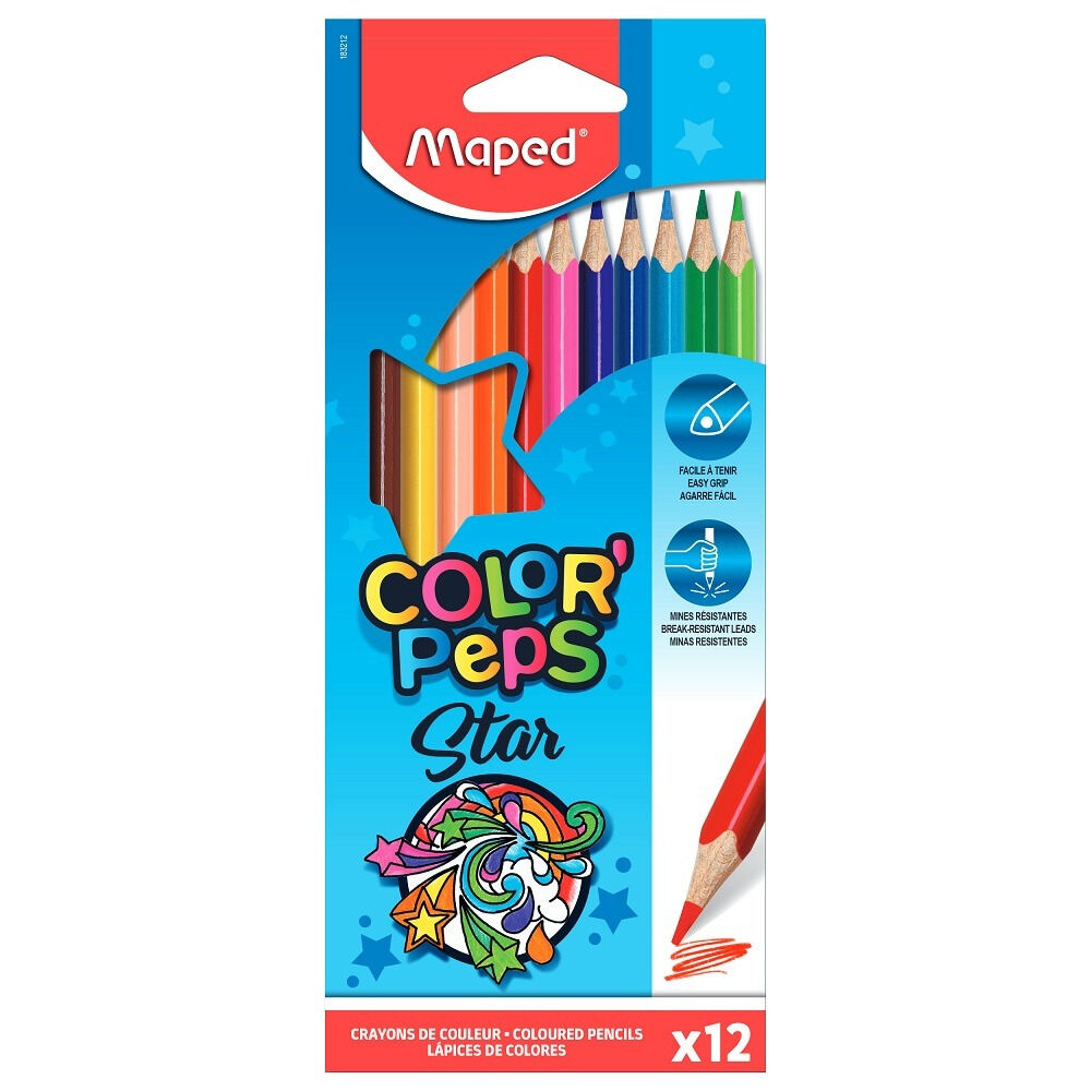 Creioane colorate color peps picture