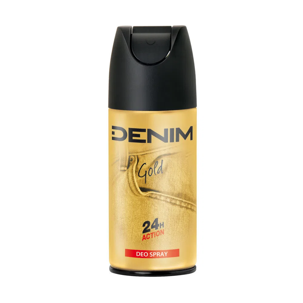 Deodorant spray gold picture